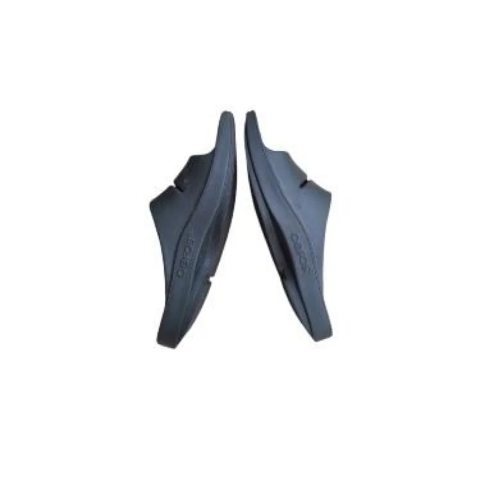 OOFOS OOahhh Recovery Black Foam Slide Sandal Slip On Original Men 10 Women 12 - Picture 6 of 13